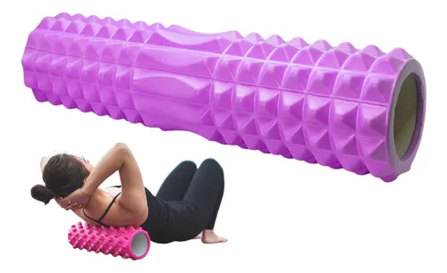 Foam Roller 45 Cm Yoga Espuma Masajeador Terapia Rodillo