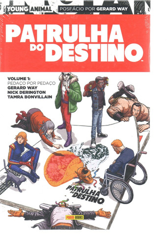 Patrulha Do Destino N° 1 - 2ª Serie - Em Português - Editora Panini - Formato 17,5 X 26 - Capa Dura - Bonellihq Cx474 J23