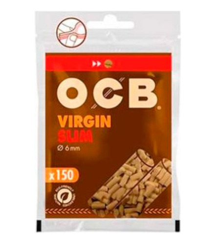 Filtro Ocb Virgin Slim 150 Und
