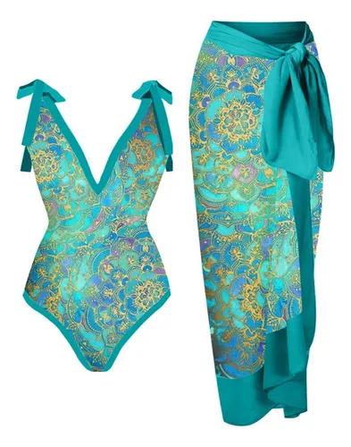 W Bañador Estampado Cómodo Francés De Verano Para Parejas