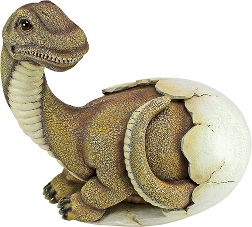 Design Toscano Estatua De Huevo Dino Brachiosaurus Baby