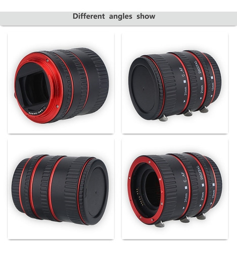 Imagen 2 de 7 de Tubo Extension Macro P/ Canon Eos T2i T3i T4i