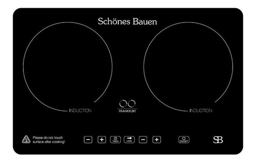 Parrilla eléctrica Schönes Bauen Frankfurt negro 110V