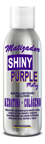 Matizador Mechas Moradas 250ml, Sin Sulfatos, Sin Parabenos.