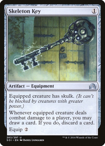 Carta Magic Skeleton Key X4 Playset Shadow Over Innistrad