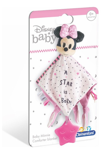 Disney Baby Minnie Mouse Manta Apego Peluche Clementoni Mimi