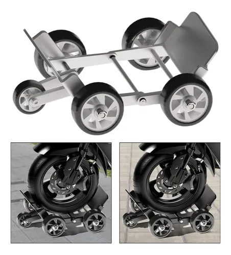 Remolque Para Motocicletas, Dispositivo De Remolque Plata