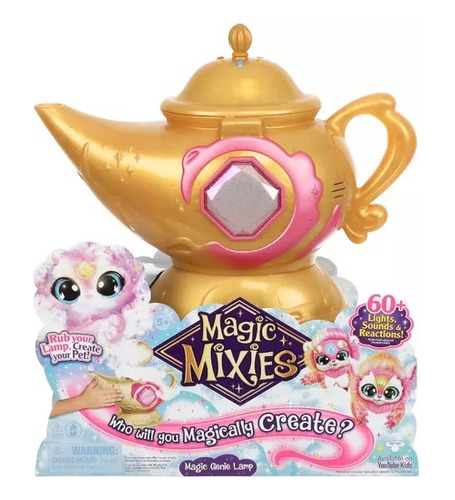 Moose Toys Magic Mixies Magic Genie Lamp Lámpara Juguete