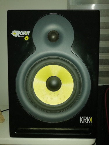 Par De Monitores Krk Rokit 6 Powered Rp6 - 1ª Geração - 110v