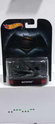 Hot Wheels Batman Y Superman Batwing