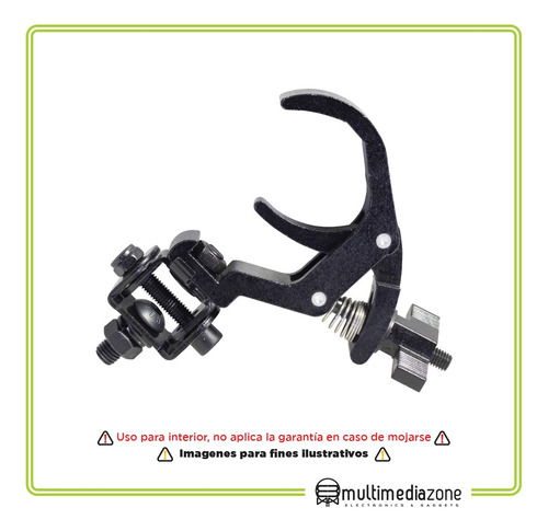 Hamburguesa Fast Clamp Aluminio Iluminacion 100kg 6 Pza