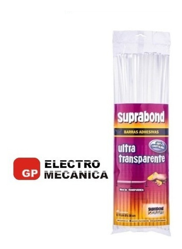 Imagen 2 de 7 de Barras Silicona Finas Ultra Transparentes Suprabond 41 Un.