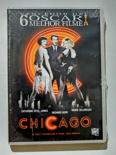 Dvd Chicago Original Lacrado 6 Oscar
