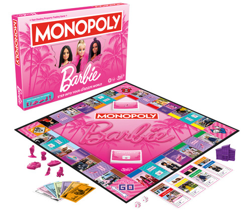 Hasbro Gaming! Monopoly Edición Barbie