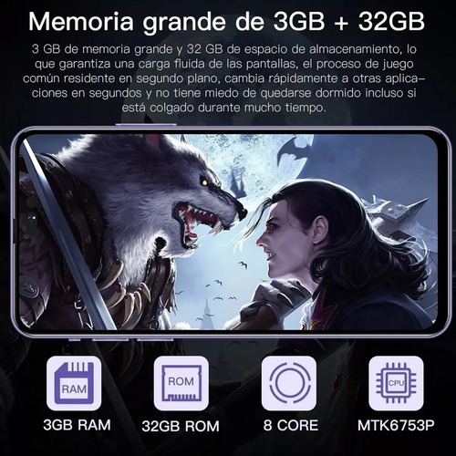 Teléfono Inteligente Android I14 Pro Max 4g 6.5 Pulgadas Ram