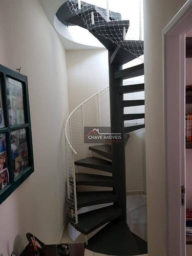 Imagem 16 de 26 de Cobertura Com 2 Dormitórios À Venda, 111 M² Por R$ 532.000,00 - Aparecida - Santos/sp - Co0058