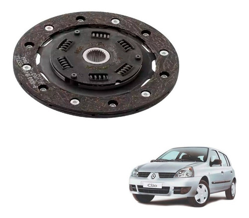 Disco Embrague Para Renault Clio Ii 1.2 2004-2007 D4f