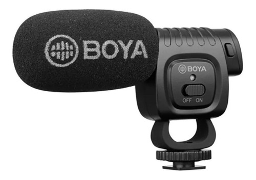 Imagem 1 de 5 de Microfone Boya By-bm3011 Para Câmera Dslr