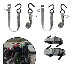 Comprar Par Cinta Fita Amarração Moto Bike Jet Ski Carga Com Gancho no Mercado Livre