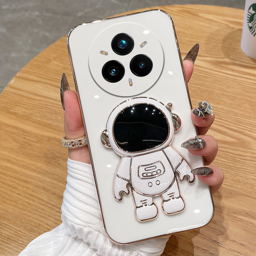 Funda Para Realme 14 Pro Plus 5 G Chapado Astronauta Anillo+mica