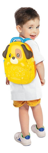 Mochila Do Alfabeto - Winfun Cor Amarelo