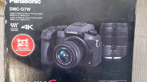 Camara Profesional Panasonic Lumix G7 Negro (Usado)