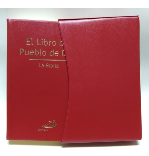 Biblia Del Pueblo De Dios (grande) - Funda Vinilo - Fp