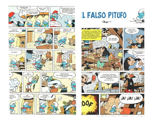 Imagen 2 de 2 de Los Pitufos - La Pitufina Y Otras Historias - Peyo - Merci