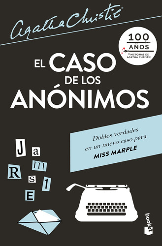 El caso de los anónimos, de Christie, Agatha. Serie Booket Editorial Booket México, tapa blanda en español, 2021