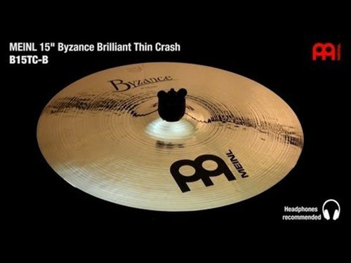 Meinl B-15tcb Platillo Thin Crash 15 PuLG Byzance Brillant