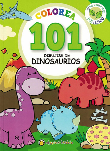 Colorea 101 Dibujos De Dinosaurios - 7 2022-pingray, María J