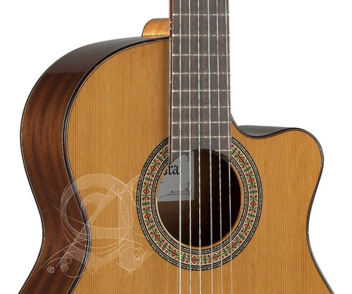 Guitarra Electroacustica Alhambra Modelo 3ccw E1