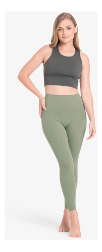 Leggings Empower - Verde Olivo