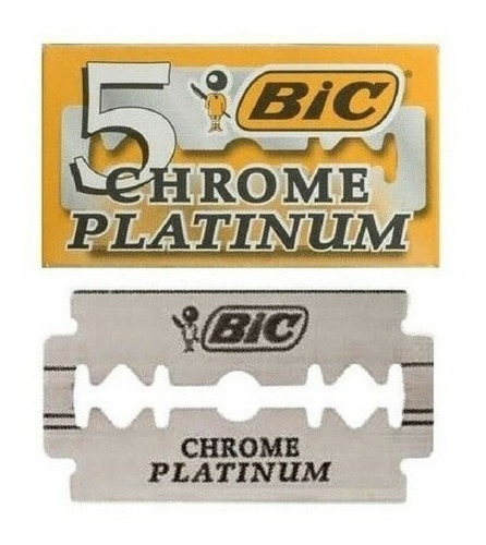 Hojas Chrome Platinum X 20 Cajas (caja X 5 Unid Cada Cajita)