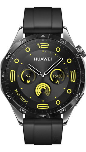 Huawei Smartwatch Gt4 46mm Black Color De La Caja Negro Color Del Bisel Negro