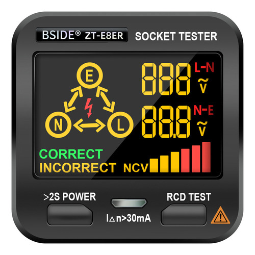 Probador De Enchufes Eléctricos Bside, Probador De Enchufes,