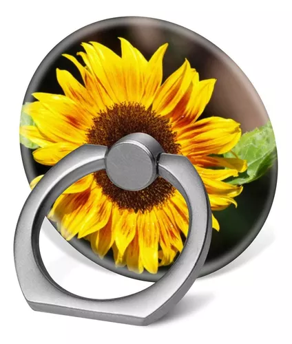 Porta Celular Dedo Anillo Celular Smartphone Flor