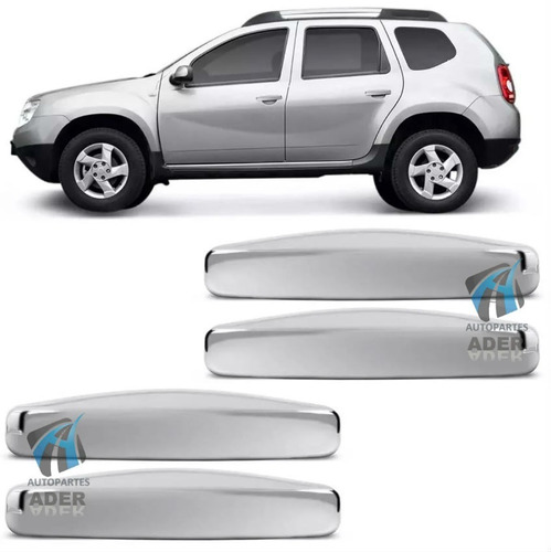 Cubre Manijas Cromadas Renault Duster 2010 2011 2012 2013 2014 2015