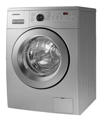 Imagen 2 de 6 de Lavarropas Samsung Automático Ww70a4000 Inverter Silver 7kg