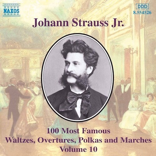V 10-100 Valsas famosas - Strauss Johan Jr (CD)