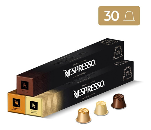 Imagen 1 de 4 de Cápsulas De Café Nespresso Pack Barista - 30 Cápsulas
