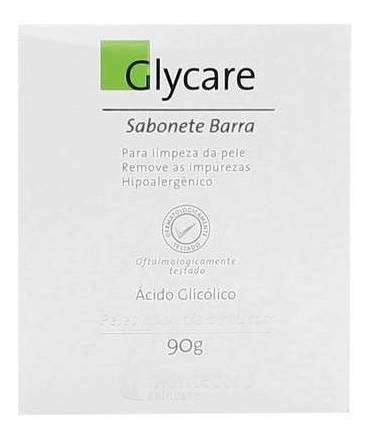 Imagem 1 de 1 de Glycare Sabonete Barra Com 90 Gramas