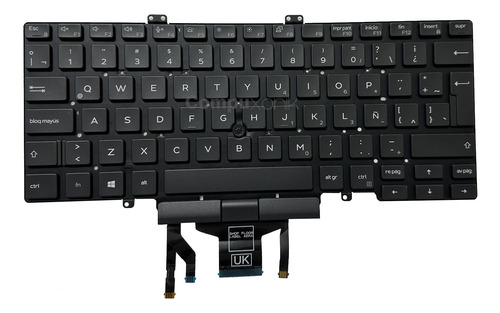 Teclado Dell Latitude 7400 7410 5400 5410 3400 5401 5411 Lum