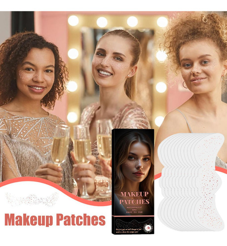 Parches De Motas Impermeables Motas De Maquillaje Con