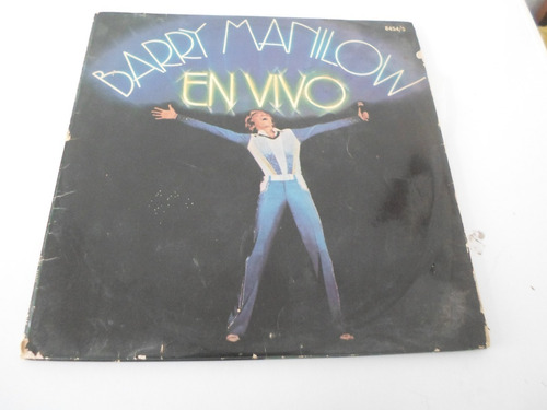 Barry Manilow - En Vivo - Doble Vinilo Argentino