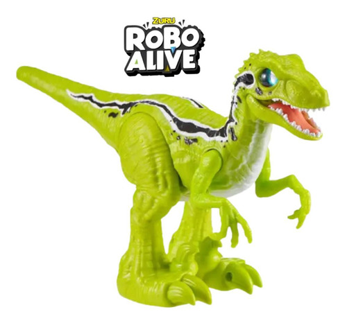Robô Alive Rampaging Raptor Verde - Candide 1119