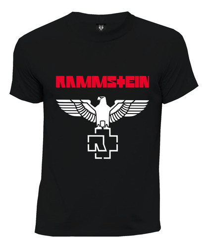 Camiseta Rock Aguila Industrial Rammstein 