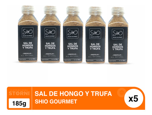 Sal De Hongos Y Trufa Pack X5u Shio Gourmet Por Mayor