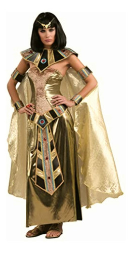 Foro De La Mujer Diosa Egipcia Disfraz, Color Dorado, Talla