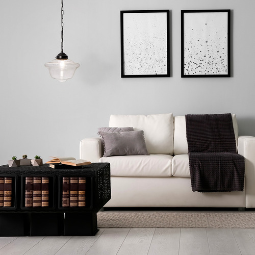 Lámpara Colgante Techo Lumimexico Negro Mate 60w E27 1 Luz